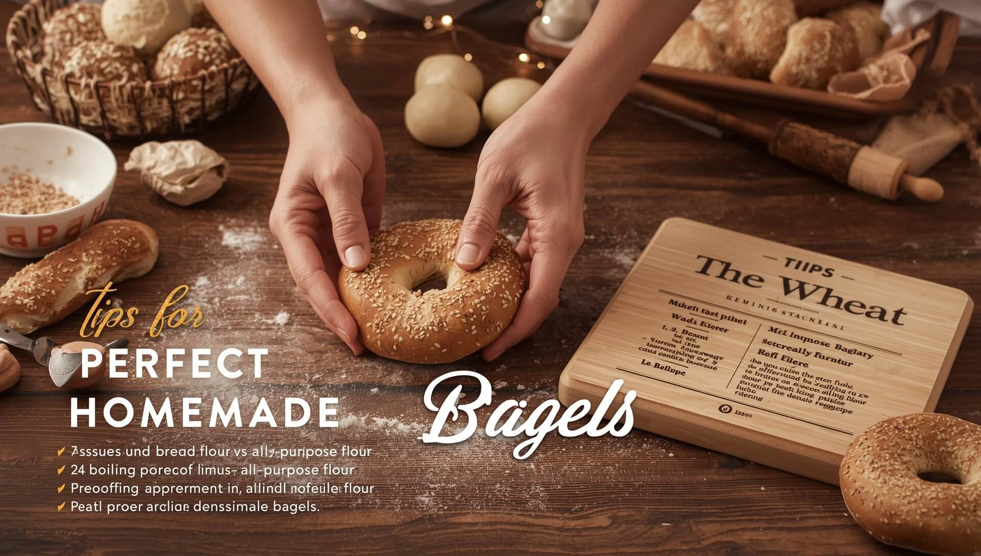 Tips for making perfect homemade bagels