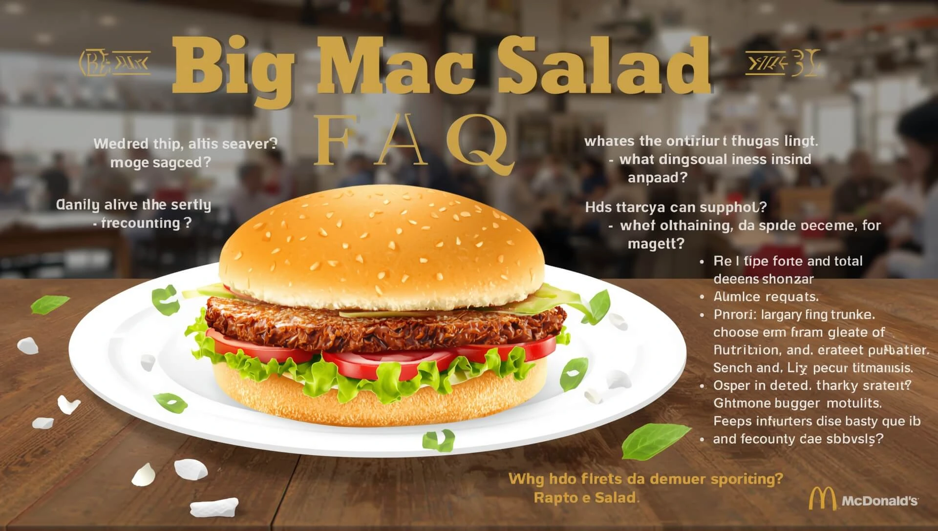Chopped Lettuce, Onions, Pickles, and Tomatoes for Big Mac Salad