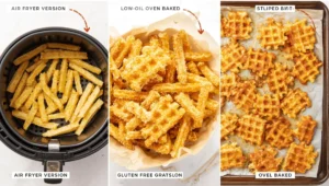 Variety of dipping sauces including Chick-fil-A sauce, honey mustard, and spicy buffalo, served with crispy waffle fries.